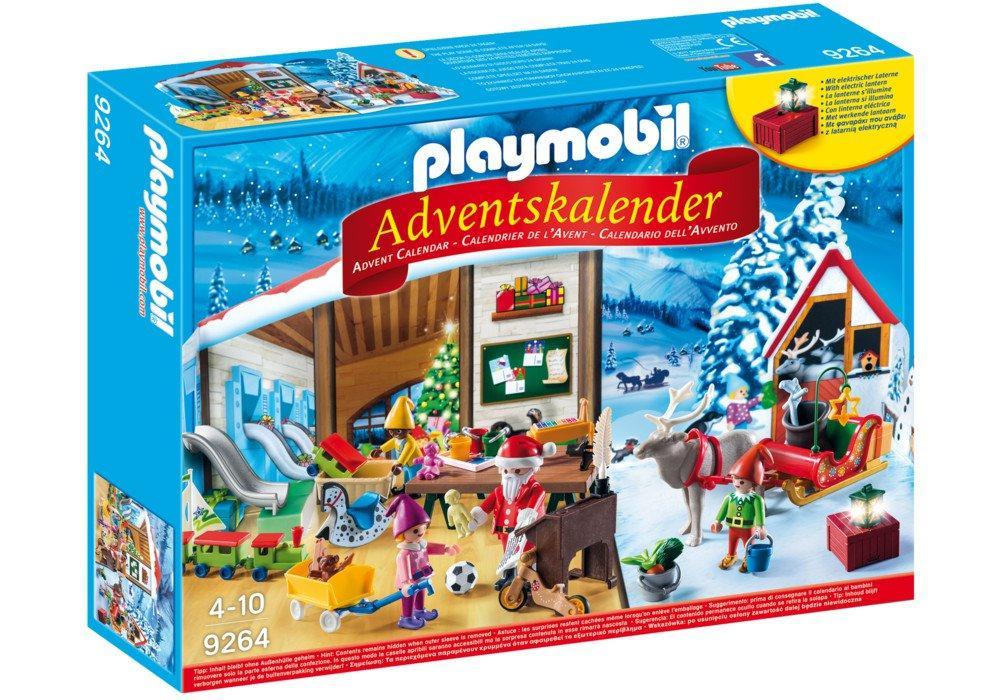 Playmobil 9264 Робочий офіс Санти, адвент календар. Палаючий ліхтарик, фото 1