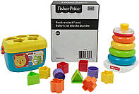 Fisher-Price сортер і пірамідка Babys First Blocks and Babys Rock-a-Stack