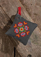 Набір для вишивання хрестом ТМ Permin "Подушечка міщани 1 (Pincushion,commoners1)" 03-7390