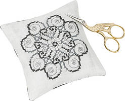Набір для вишивання хрестом ТМ Permin "Подушечка Спіралі (Pincusion 2 spirals)" 03-4391