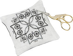 Набір для вишивання хрестом ТМ Permin "Подушечка Сови (Pincusion owls)" 03-4390