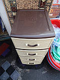 Комод пластиковий на 5 ящиків Україна, фото 6
