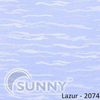 Рулонні штори для вікон у відкритій системі Sunny, тканина Lazur, фото 1