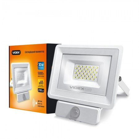 Прожектор LED VIDEX 30W VL-Fe-305W-S white