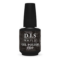 Глянсове фінішне покриття D.I.S Nails GEL POLISH TOP 15 мл.