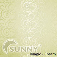 Рулонные шторы для ОКОн в открытой системе Sunny, ткань Magic Cream