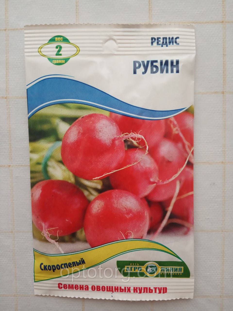 Насіння редису Рубін 2 г, фото 1
