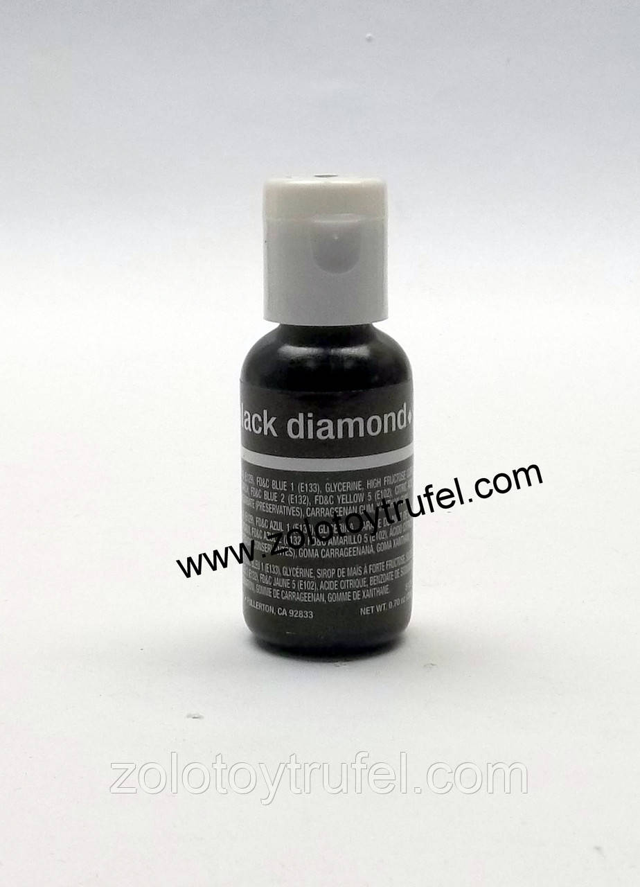 Барвник гелевий "Black Diamond 20 мл",Chefmaster