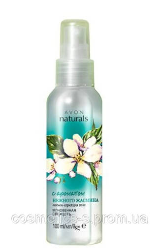 Освіжаючий лосьйон-спрей для тіла "Чуттєвий жасмин" Avon Naturals, Ейвон, Ейвон,100мл, 40629