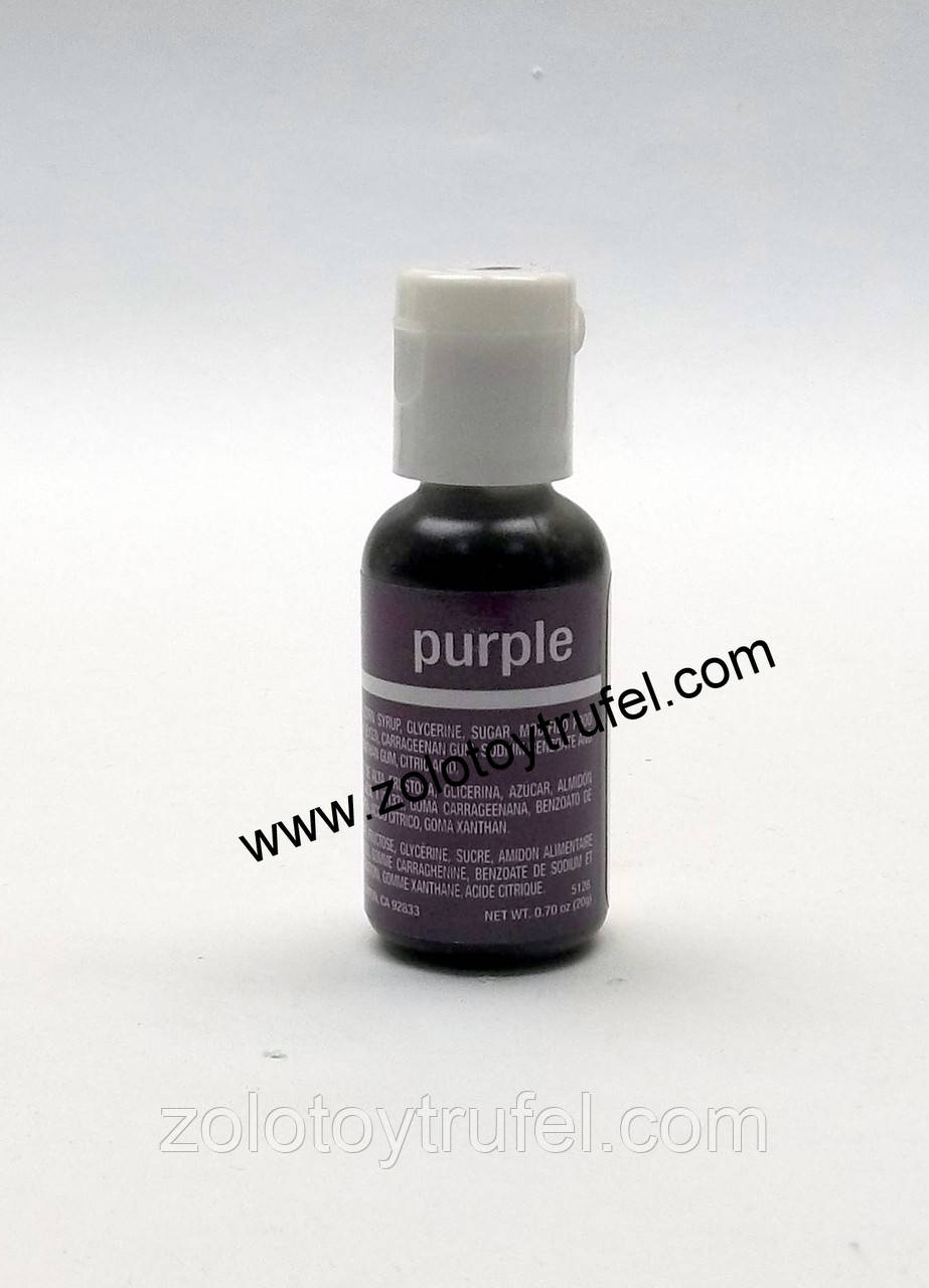 Барвник гелевий "Purple 20 мл",Chefmaster