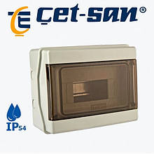 Коробка під автомат вологозахисна 9 IP54 (0580) Get-San