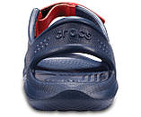 Босоніжки сандалії для хлопчика Крокси оригінал/Crocs Kids Swiftwater River Sandal (204988), Темно-сині, фото 7