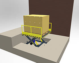 Підіймальний стіл для магазину