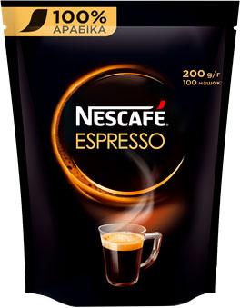 Кава розчинна Nescafe Espresso 200 g x 12 шт. в уп.