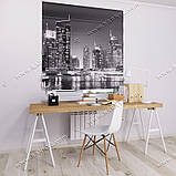 Римська фото штора Нічне місто. Безкоштовна доставка. 15-15-10, фото 3