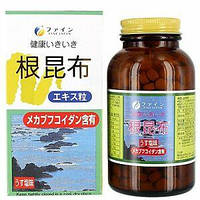 FINE  Японський екстракт коренів бурих морських водоростей із ФУКОЇДАНОМ, 500 таблеток