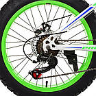 ВЕЛОСИПЕД 20 Д. FAT-BIKE POWER БЕЛО-СИНИЙ,СТАЛЬ, фото 3