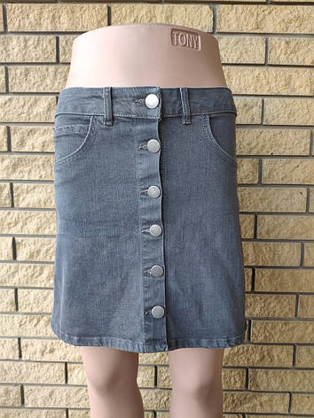 Спідниця жіноча джинсова стрейчева SKIRT, Туреччина, фото 2