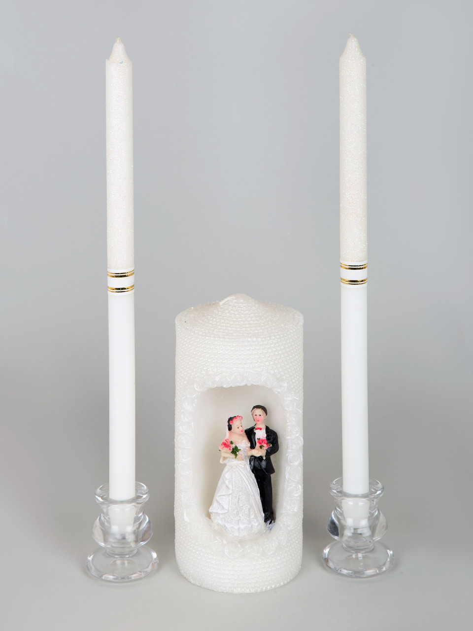 Свечи семейный очаг "Жених и невеста" - фото 1 - id-p639182277