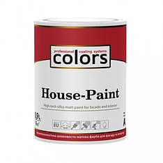 Фасадна професійна фарба Colors House Paint 0,9 л, 2,7л, 9 л