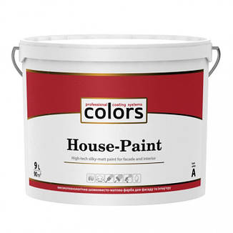 Фасадна професійна фарба Colors House Paint 0,9 л, 2,7л, 9 л, фото 4