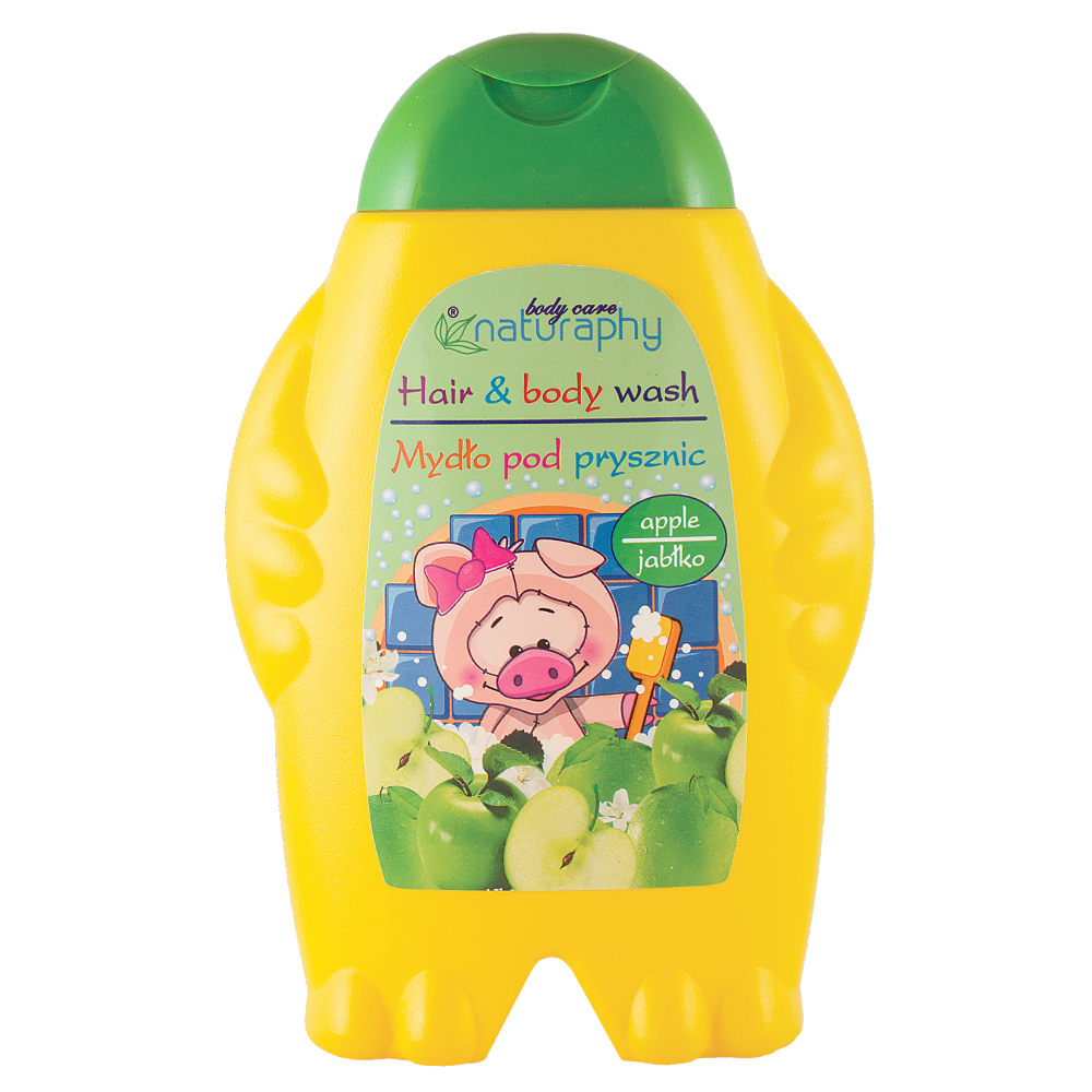 Дитячий шампунь-гель для душу 2 в 1 Blux Cosmetics Зелене яблуко 300 мл (3801004)