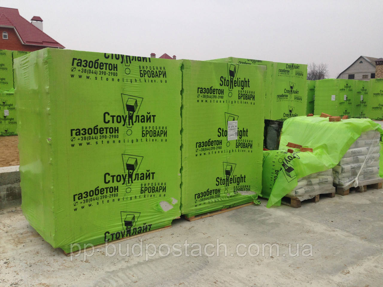 Газобетон, газоблок Стоунлайт Бровари, Stonelight у Львові у Львівській області