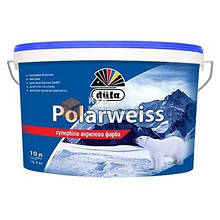 Фарба інтер'єрна акрилова Dufa Polarweiss супербіла 10л
