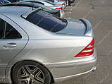 Спойлер Мерседес W220 високий (спойлер на кришку багажника Mercedes W220 з просвітом), фото 2