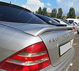Спойлер Мерседес W220 високий (спойлер на кришку багажника Mercedes W220 з просвітом), фото 3