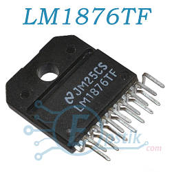 LM1876TF аудіостереопідсилювач на 20 Вт DBS15