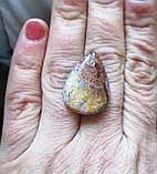 Мереживний агат крапля 18.70 каратів від студії LadyStyle.Biz, фото 2