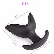 Анальна пробка 4,5 см розширювач еспандер Large Petals Anal Extender, фото 3