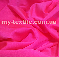 Ткань Бифлекс блестящий глянец Ярко-розовый