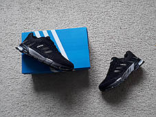 Чоловічі кросівки Adidas Fast Marathon Black чорні, розміри 36-41, фото 4