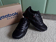 Чоловічі кросівки Reebok Classic Concept Sample 001 All Black чорні 41-46, фото 5