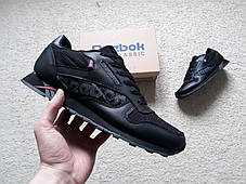 Чоловічі кросівки Reebok Classic Concept Sample 001 All Black чорні 41-46, фото 3