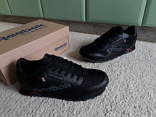 Чоловічі кросівки Reebok Classic Concept Sample 001 All Black чорні 41-46, фото 4