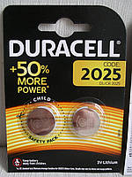 Батарейка DURACELL DL2025, цена за 2 штуки