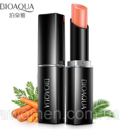 Лікувальна помада для губ Bioaqua Soft Wyatt Moisture Lip Balm на основі натурального комоненту (4 г)
