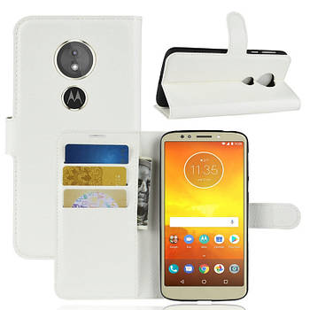 Чохол-книжка Litchie Wallet для Motorola Moto E5 Plus XT1924 Білий