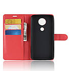Чохол-книжка Litchie Wallet для Motorola Moto E5 Plus XT1924 Червоний, фото 3