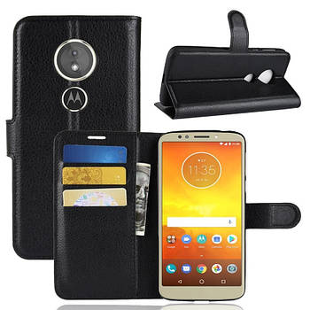 Чохол-книжка Litchie Wallet для Motorola Moto E5 / G6 Play Чорний