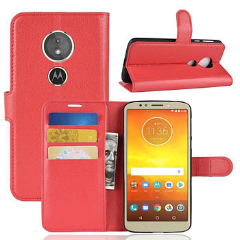 Чохол-книжка Litchie Wallet для Motorola Moto E5 / G6 Play Червоний