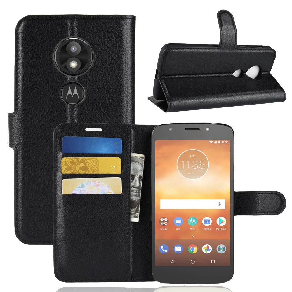 Чохол-книжка Litchie Wallet для Motorola Moto E5 Play XT1921 Чорний