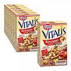 Мюслі Dr.Oetker Vitalis Knusper Musli Multifrucht з фруктами, 450 г., фото 5