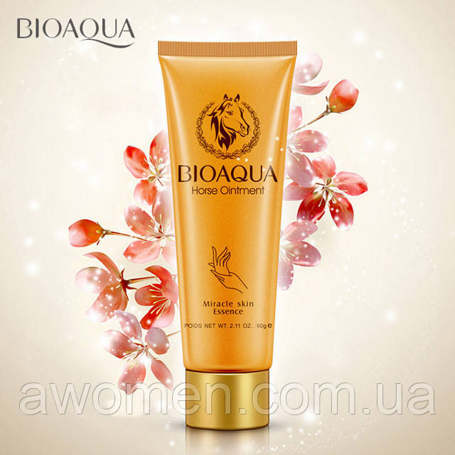 Крем для рук з кінською олією BIOAQUA Horse Ointment 60 g