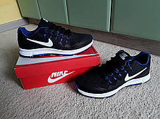 Чоловічі кросівки Nike Zoom All Out 3 Black/White/Blue чорні сині з білим, фото 2