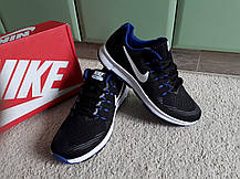 Чоловічі кросівки Nike Zoom All Out 3 Black/White/Blue чорні сині з білим, фото 5