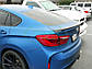 Cпійлер багажника (сабля, качиний хвостик, лип спойлер) BMW X6 F16 2014+ г. стиль M-performance ABS пластик, фото 3